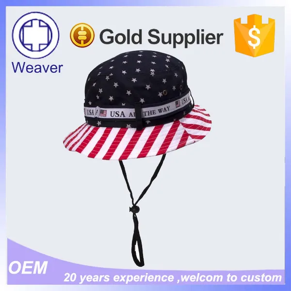 usa all the way bucket hat