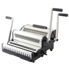 SW2500 SIGO 330mm F4 size Multipurpose 2 in 1 booklet wire sprial thread binding machine