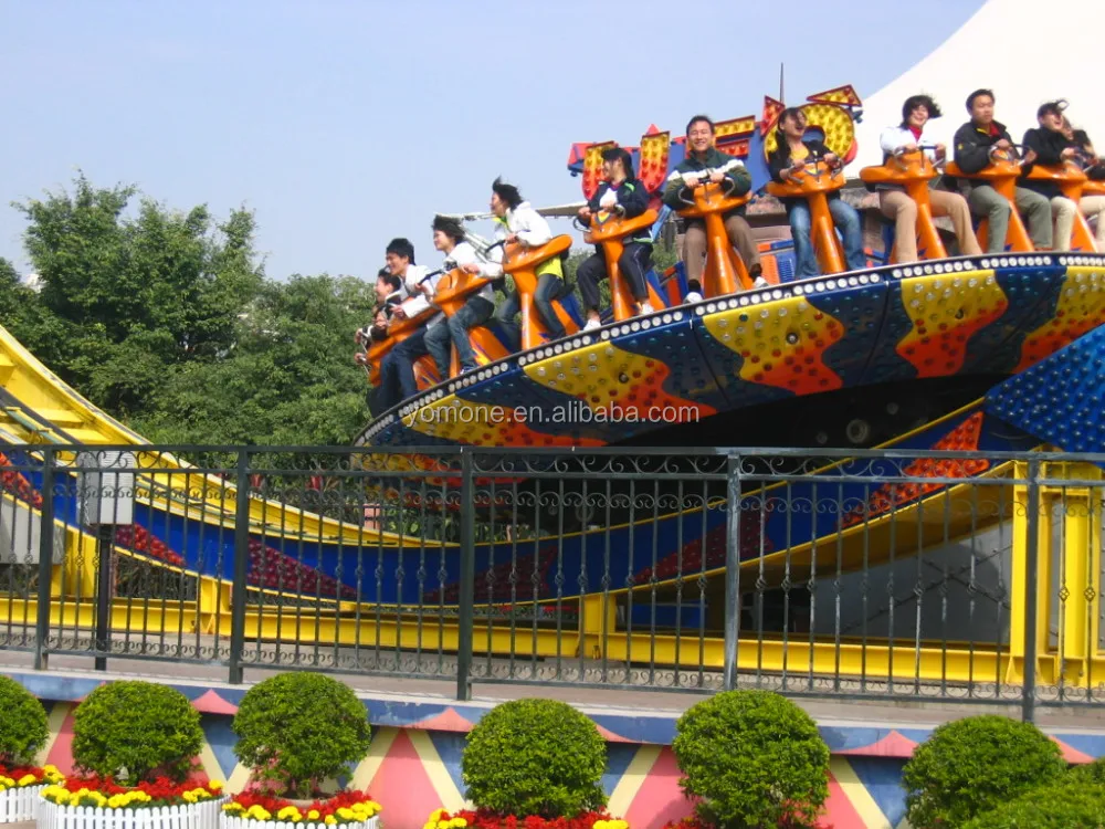 thrilling adult amusement park machine games of flying ufo