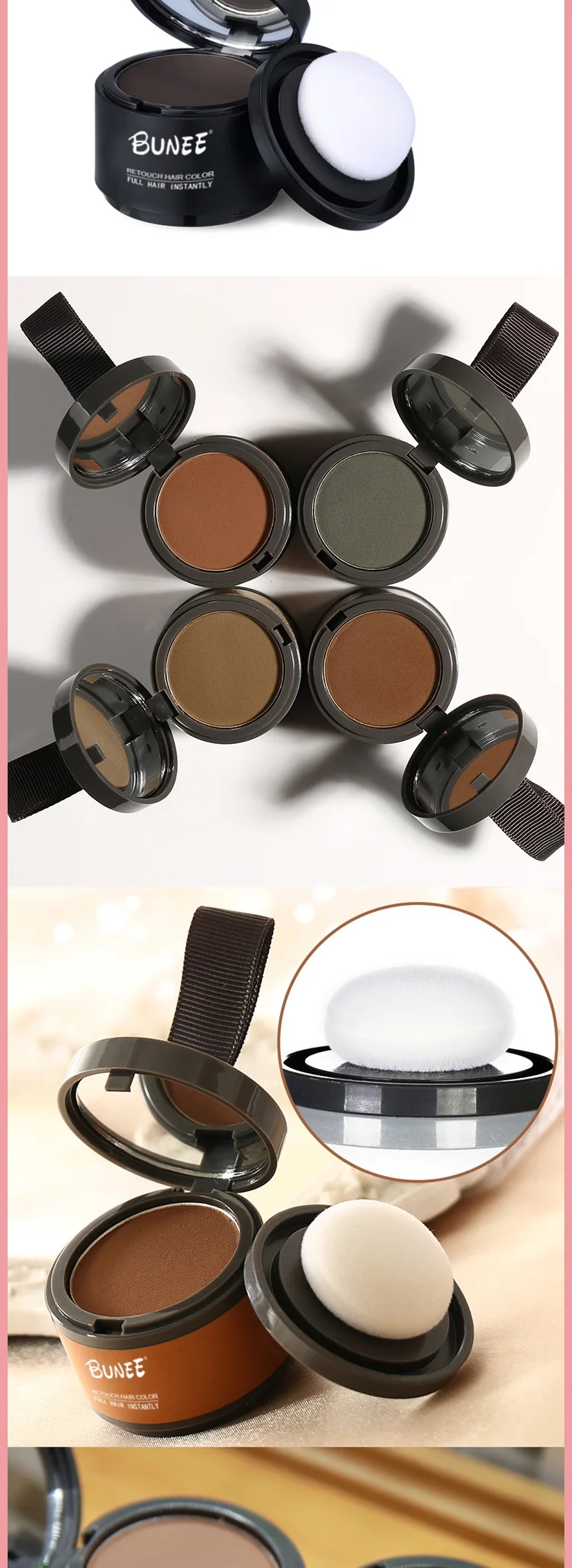 Low Moq Mutil Colors Root Cover Retouch Up Hair Loss Concealer Filller  Shadow Powder - Buy Hair Shadow,Hair Filler Powder,Hair Loss Concealer  Powder Product on Alibaba.com