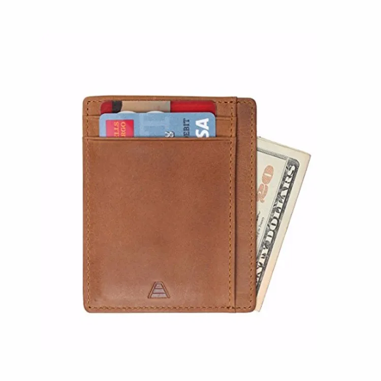 Wholesale Slim Leather Credit Id Card Holder Multiple Wallet Buy Card