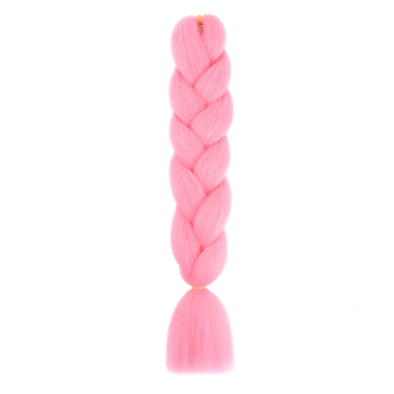 48Inch extension jumbo braiding hair bulk wholesale high temperature fiber synthetic braiding hair pre stretched