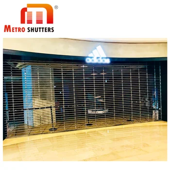 Oem Odm Manufacturer Grille Stainless Steel Roll Up Door