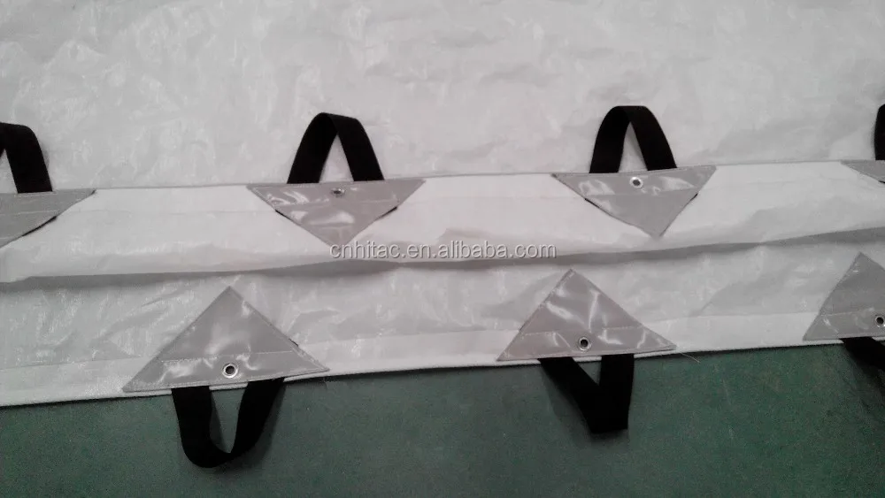 Windproof Snowproof Custom Made Poly Round Hay Bale Tarps Tarpaulin