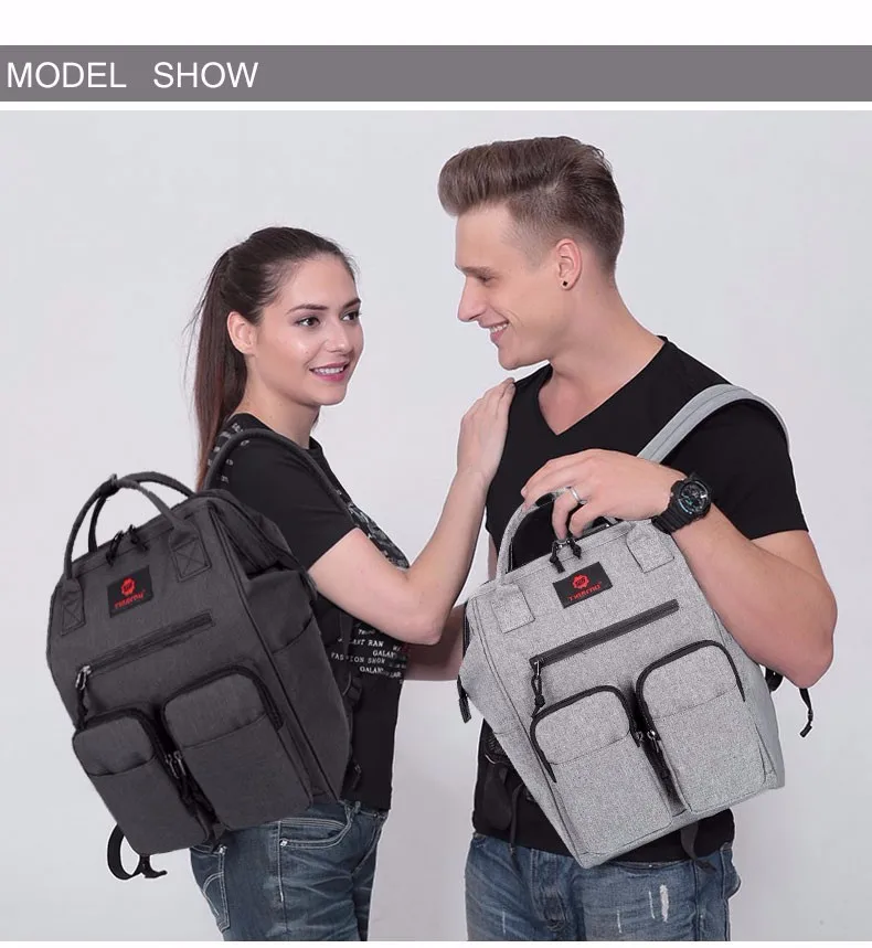 2017 Tigernu Brand Fashion Women Backpack Mini Laptop bags Multifunction Man Backpacks School Bag Leisure Travel Bags