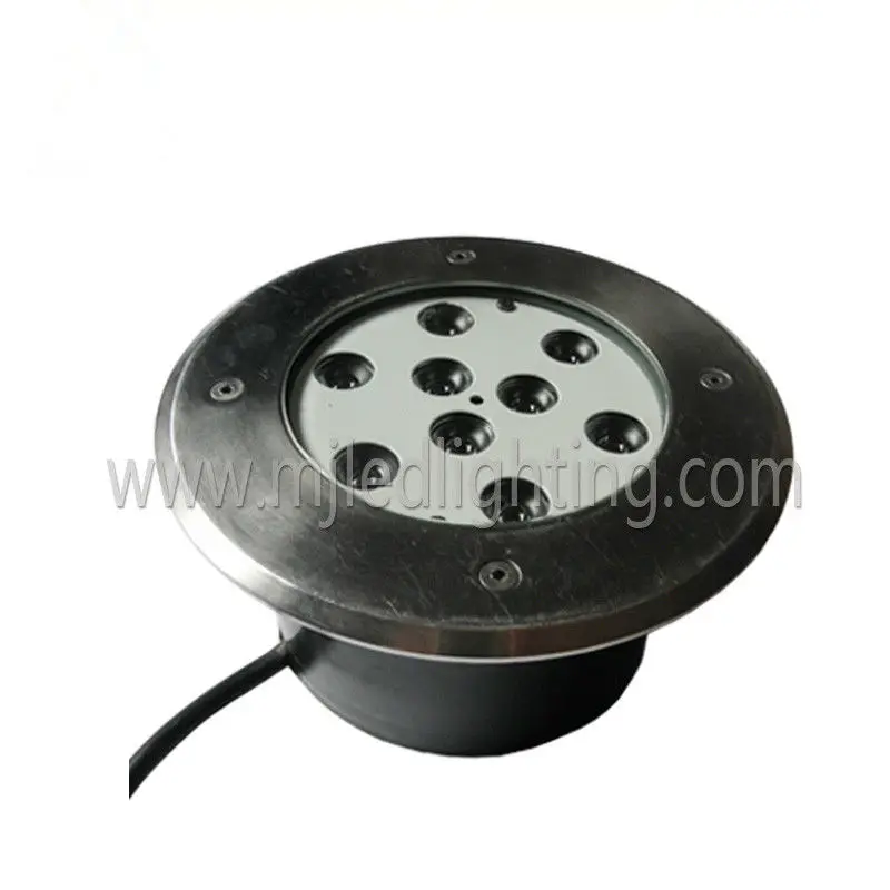 9w RGB LED path lamp IP68 waterproof outdoor led recessed light