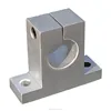 CNC Machine milling aluminum alloy sandblast Linear Rail Shaft Support Block