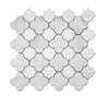 bianco carrara white mix white thassos water jet natural stone tile