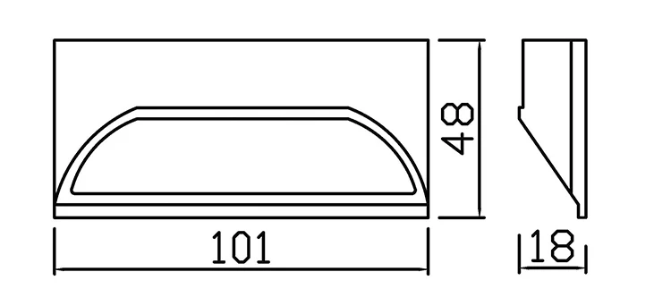 abs reflective road stud