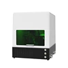 50W Fiber laser marking machine screen splitter small portable laser metal cutting plotter