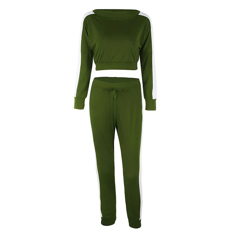 womens green sweatsuit