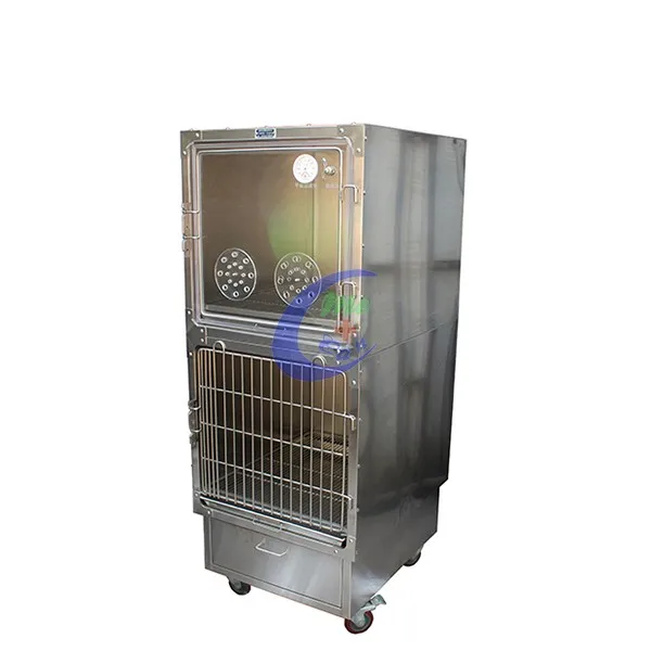 Veterinary Equipment Stainless Steel Oxygen Cage