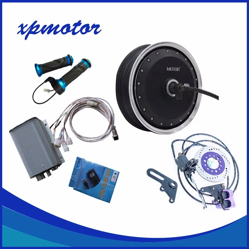 13inch 8000w Electric Scooter Hub Motor Conversion Kits With Kelly