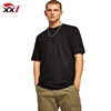 mens streetwear summer blank oversized t-shirt preshrunk 100% ring spun cotton drop shipping t-shirts