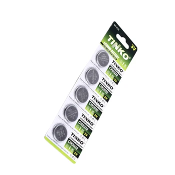 lithium battery cr2032 3v rechargeable