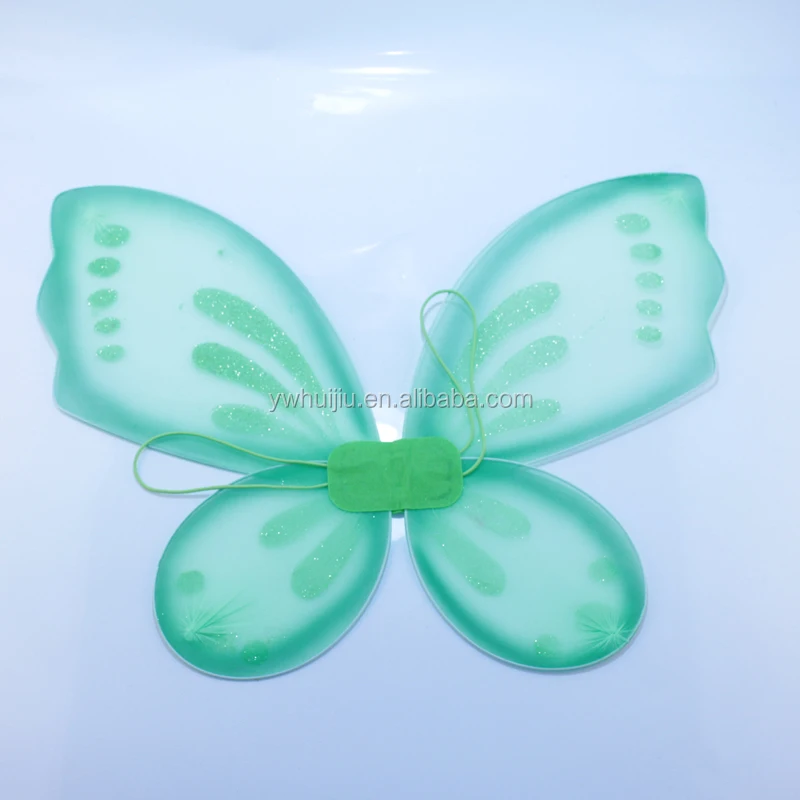 Party Fancy Dress Glitter Fairy Butterfly Green Wings Buy Kids Girls