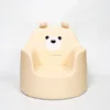 Elegant mold hard foam cut baby sofa with panda embroidery