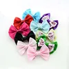 2015 fancy ribbon mini compound bows children hair accessories wholesale 2015