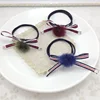 AP32008 Yiwu factory wholesale fashion women hair accessories elastic hair rope ribbon mink fur ball headband hair bow for girls
