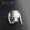 HuiJiu 3" 304 Stainless Steel Type DP Camlock Fitting Cam Groove Adapter Dust Plug Stop Flow quick coupling