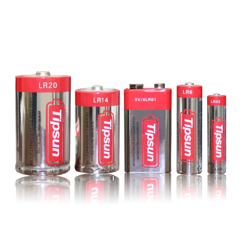 No.7 Alkaline Battery Mercury Free 1.5v Aaa Am4 Lr03 Alkaline Battery