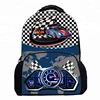 Cool Racing Car Little Plane Design Backpacks Teenager School Bag 3D Felt Printed Backpacks Men Travel Bags