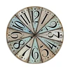 60cm DIY MDF wooden painting clocks with large size