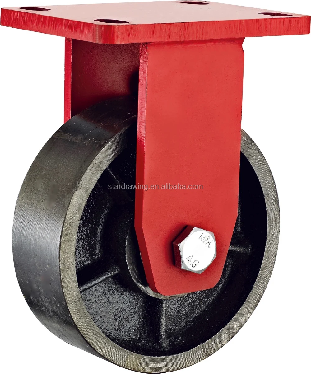 Ssxw Heavy Duty Industrial Cast Iron Wheels Metal Caster Buy
