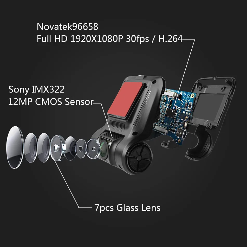 2.4'' Full Hd 1080p Wifi Vehicle Blackbox Dvr Dual Lens User Manual ...