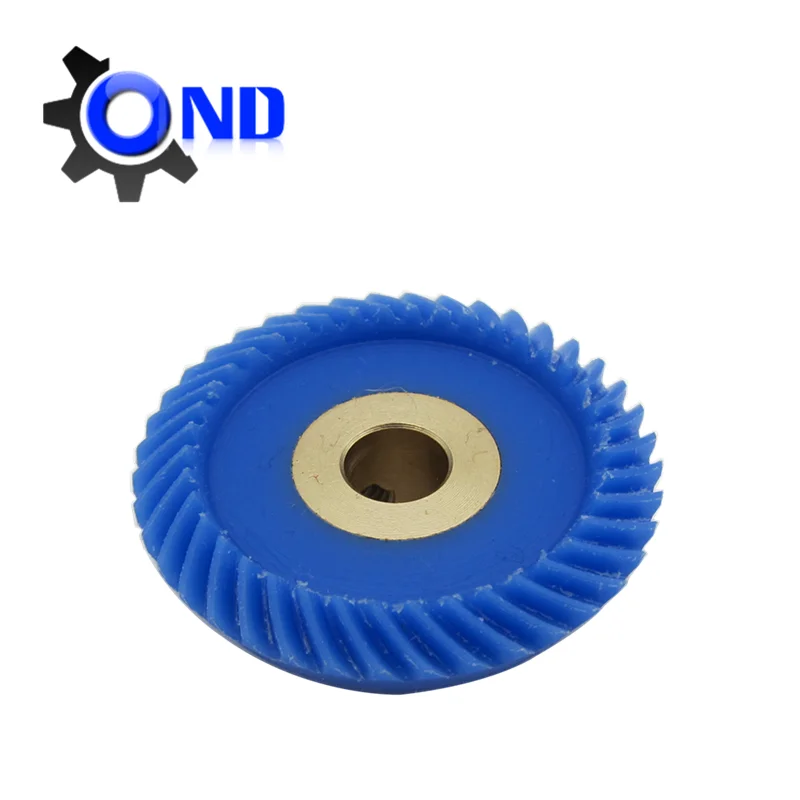 Bule Plastic Nylon Spiral Bevel Gear - Buy Spiral Bevel Gear,Plastic