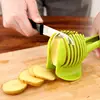 Multiuse Slicer Holder Fruit Vegetable Cutter Splits lemon potato slicer tomato cutter for kitchen tool