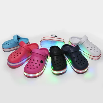 led clogs