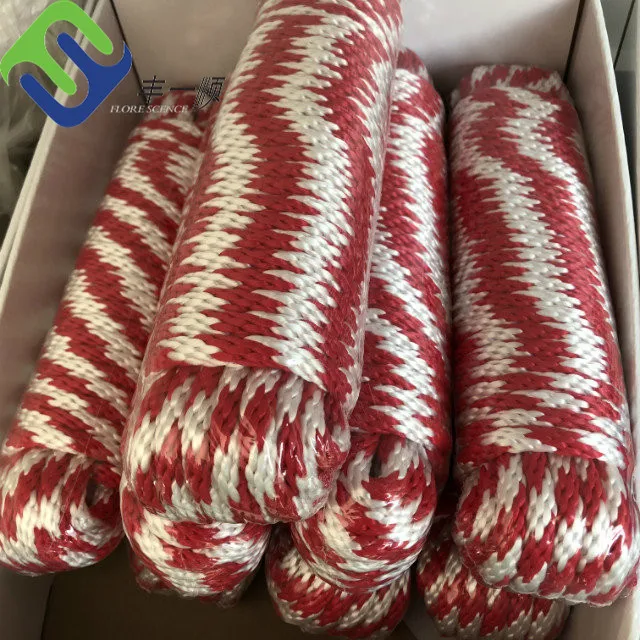 Hardware Store အတွက် စိတ်ကြိုက် Solid Braided Polyester General Rope 12mm