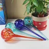 New design handmade colorful glass plant self-watering timer flower pot