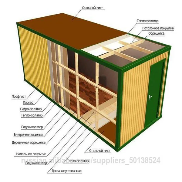 container house environmental mobile tiny house