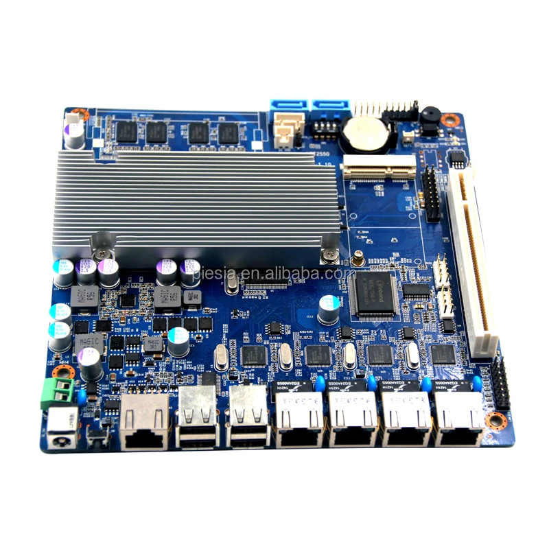 Industrial Mini Itx Motherboard With D2550 Processor And 4gb Ram For