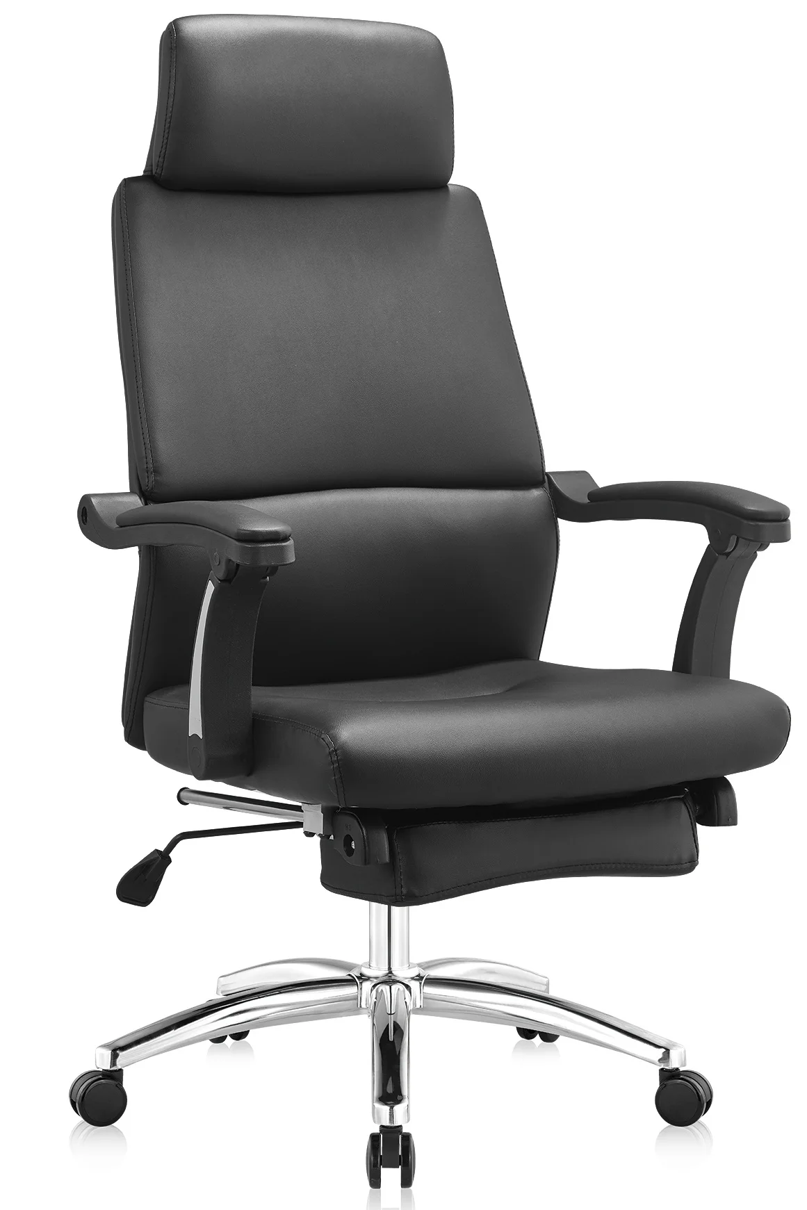 High End Back Reclining Adjustable Sleeping Leather Chair Office