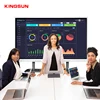 65 inch ir 4k finger touch screen monitor multi user drawing smart board for meeting