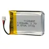 112840 3.7V 1300mah rechargeable li-polymer battery for e-book/digital devices/electric toys
