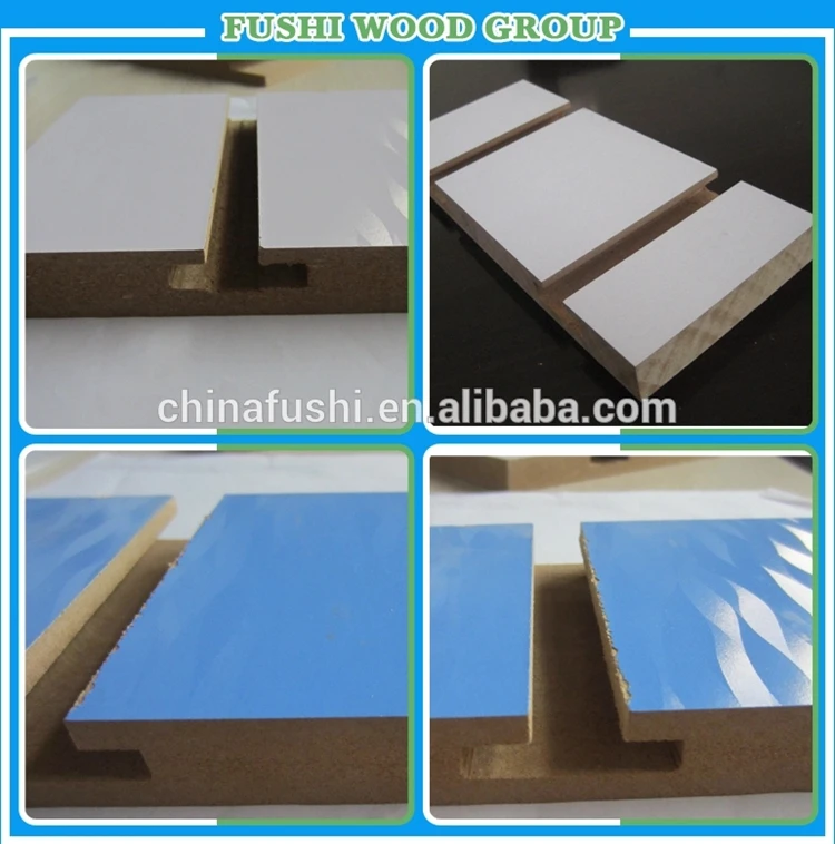 Slat Wall Panel Slot Board Slotted Mdf Board