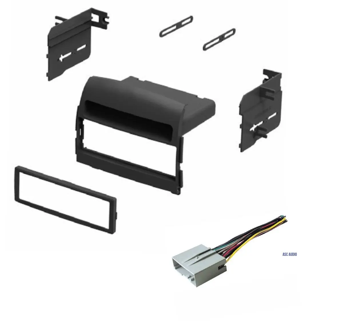Get Quotations · Car Stereo Dash Kit and Wire Harness for Installing a new Single Din Radio for 2006