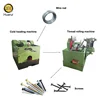 Screw nut bolt making machine with thread rolling machine and cold heading machine