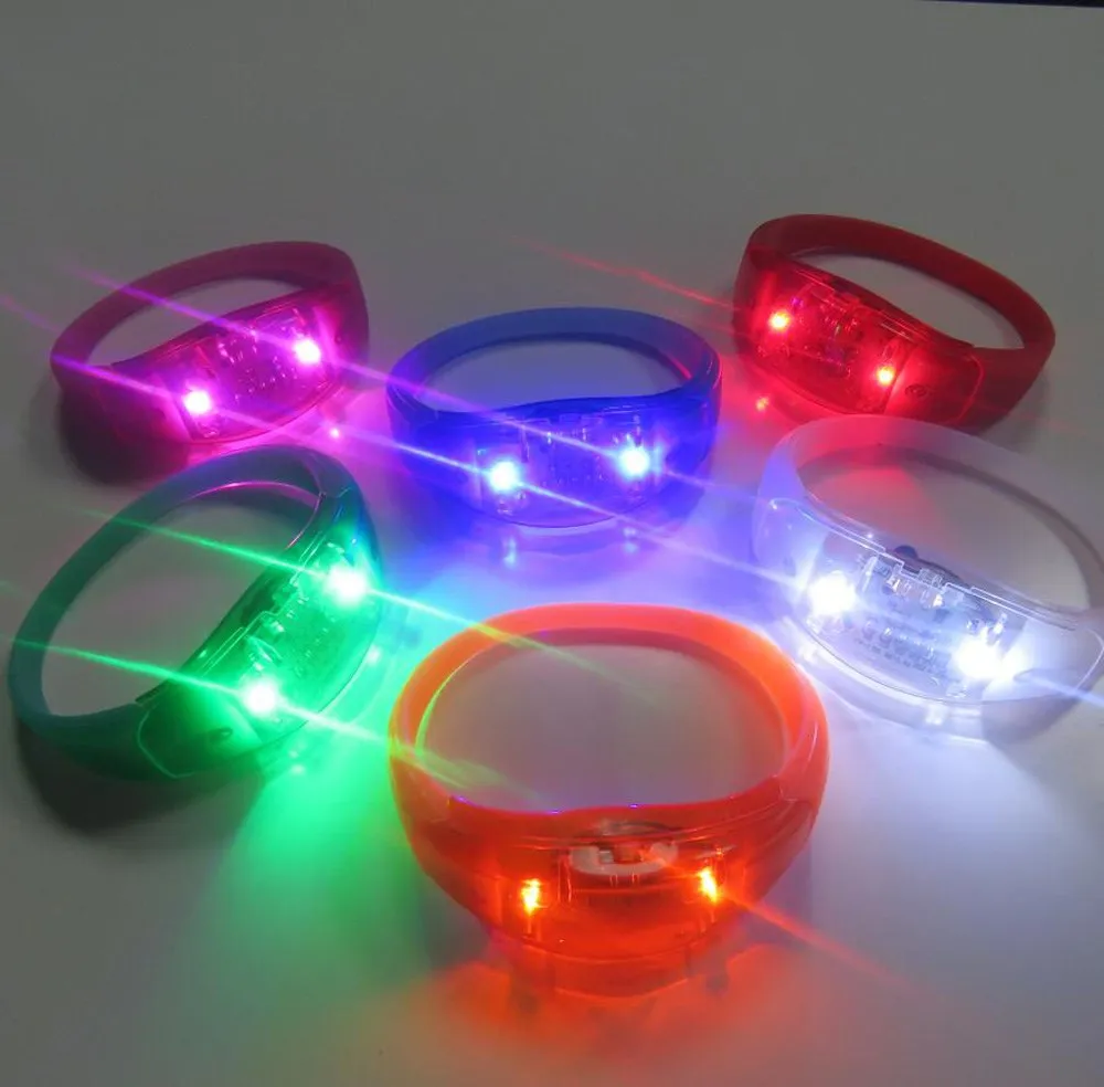 手镯派对音乐会闪光灯   规格:   模型 led117 重量 21 克 颜色 蓝色