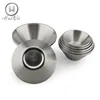 Factory supplier V style double layer 12cm-20cm Home Hotel Restaurant stainless steel soup bowl