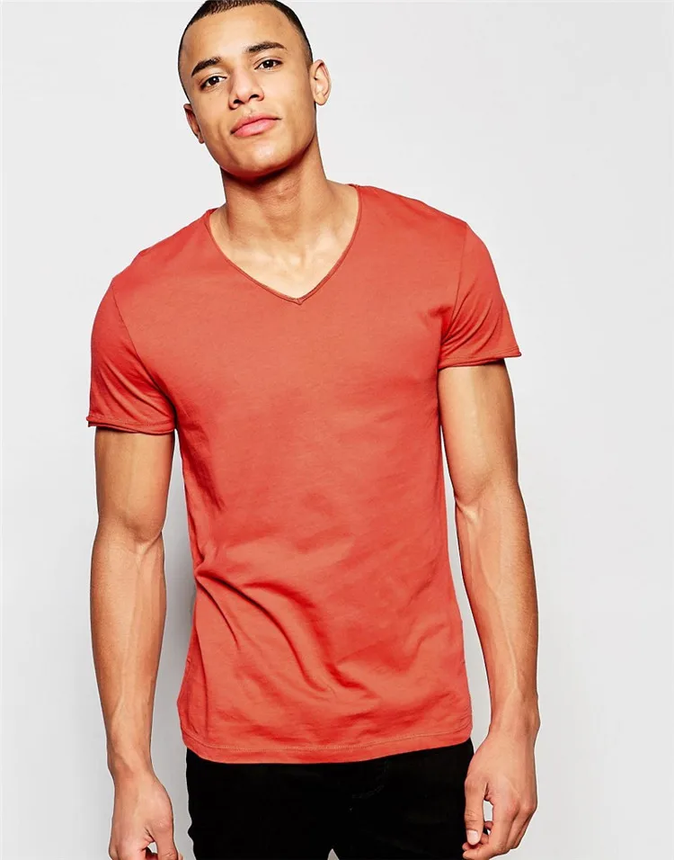 polyester v neck zips plain short sleeve short sleeve t shirts