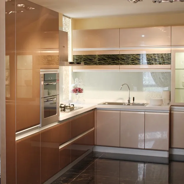 L vorm moderne keuken kasten keukenmeubelen product id:60171192804 ...