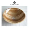 Dedicated and durable natural marble stone wash basin