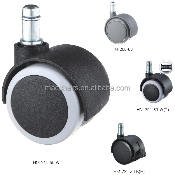 Goma De Fábrica Ruedas Nylon Silla Silicona Oficina 1J3TKlcuF