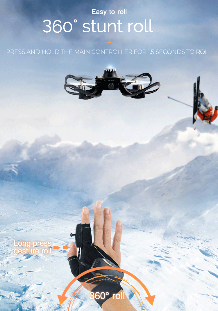 Hand Sensor Control Foldable Rc Mini Quadcopter Drone With Camera Buy