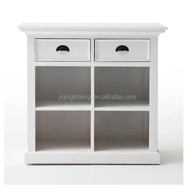Alibaba Kitchen Cabinets White Wooden Side Board Buffet Table With
